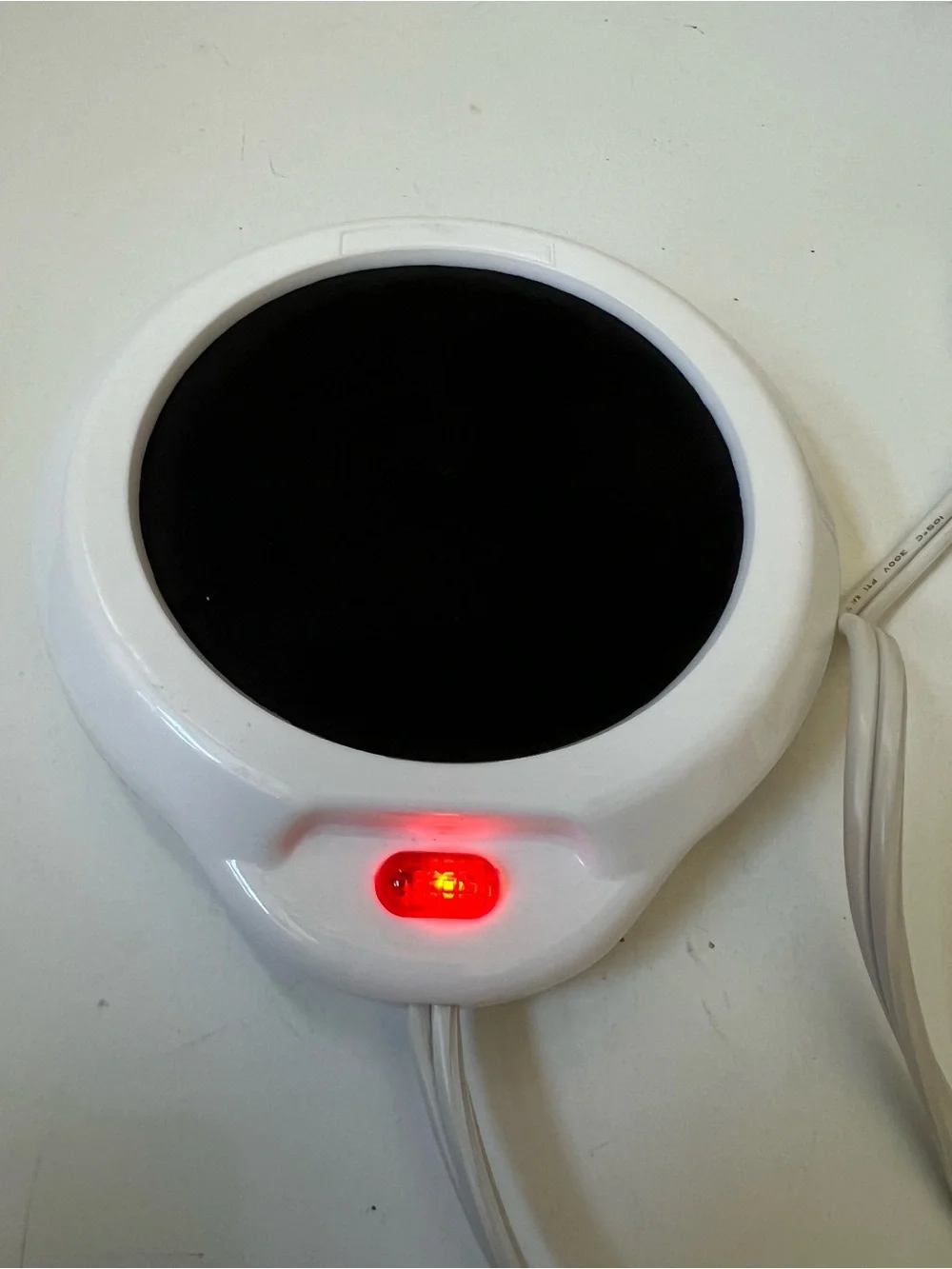 Warmer Coffee Soup Beverage Mug Model CW-003A WORKING Intertek Candle Warmer (?)